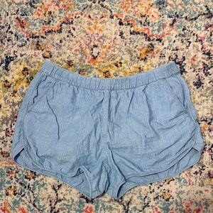 Madewell Light Blue Athletic Shorts